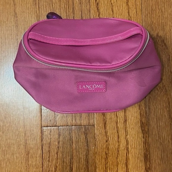 Lancome Jewel-Inspired Pink Cosmetic Case Zip Pouch Gemstone Travel Skincare Bag - Picture 7 of 8